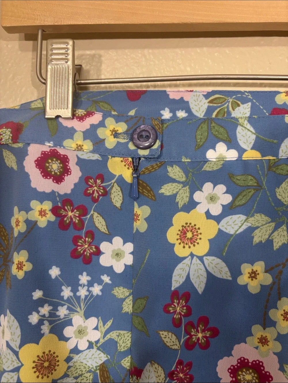 Vintage 2003 Christopher & Banks Floral Skirt Size 14